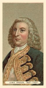 アンソン卿、1697-1762 作： English School